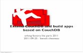 Extend Couch CouchDB and build apps based on CouchDB