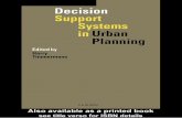 Decision Support Systems in Urban Planing