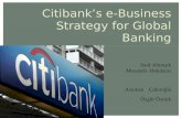 Citibank's E-Business Strategy for Global Banking(1)
