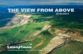 LightHawk - The View From Above Report 2010-2011