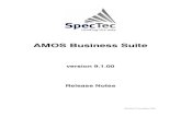 AMOS Business Suite Vrs. 9.1 Release Notes Rev2