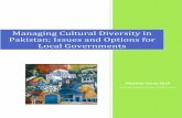 Managing Cultural Diversity in Pakistan
