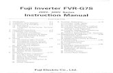 Manual GeFuji Inverter G7