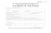 QET Sample Paper