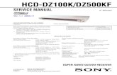 Sony+Hcd Dz100k Dz500kf