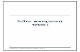 Sales Notes 175