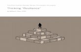 FOUNDATION CONCEPTS: Thinking "Resilience" by William E. Rees, FRSC