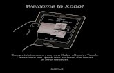 Kobo eReader Touch Welcome Guide