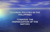 Colonial Policies in the Philippines