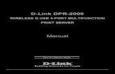 D-Link Wireless Print Server DPR2000