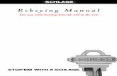Schlage P513-325 Rekeying Manual