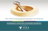 Pharmacy Practice Guidance Manual - Ireland
