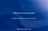 SBICAP Securities Limited Corporate Ppt