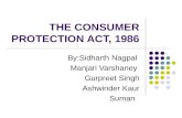 Consumer Protection Act 1986, Old