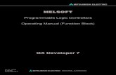GX Developer 7 (Function Block) Manuals