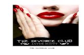 The Divorce Club, A Chick Lit Novel by Jayde Scott