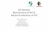 Normal Flora of GIT and Bact Infections