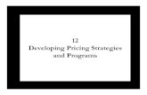 Chapter 12 - Developing Pricing Strategies and Programs