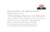Strength of Materials- Bending Stress in Beam- Hani Aziz Ameen