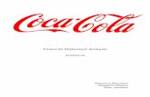 Coca Cola Financial Statement Analysis