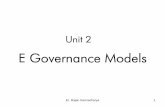 E Governance Models (Unit 2)