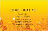Herbal Hair Gel