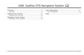 2006 Cadillac Dts Navigation Manual
