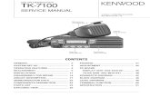 TK-7100 Service Manual