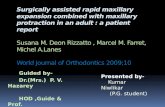 Surgically Assisted Rapid Maxillary Expansion Combined With Maxillary