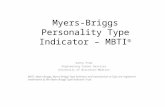 Myers Briggs Personality Traits