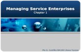 Chapter1 Managing Service Enterprises