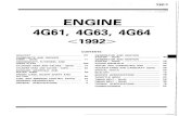 89-93 4G63 Engine Manual