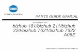 Biz Hub 181 Parts Manual