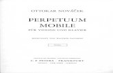 Novacek Perpetuum Mobile Vilon Violin Sheet