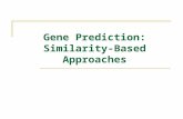 Gene Prediction: Similarity-Based Approaches. An Introduction to Bioinformatics Algorithms Outline The idea of similarity-based.