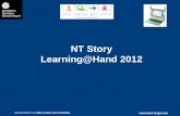 DEPARTMENT OF EDUCATION AND TRAINING  NT Story Learning@Hand 2012.