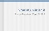 Chapter 5 Section 3 Section Questions - Page 199 #1-5.