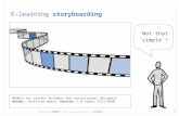 © Dokeos STUDIO, Creative Commons BY-SA licenseDokeosCreative Commons BY-SA 1 E-learning storyboarding Models for content builders and instructional designers.