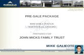 PRE-SALE PACKAGE 8946 NOBLE AVENUE NORTH HILLS, CA 91343 PREPARED FOR JOHN MICKS FAMILY TRUST.