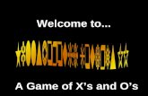 Welcome to... A Game of Xs and Os Inspired by Presentation © 2000 - All rights Reserved markedamon@hotmail.com.