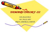 DEMAND THEORY -III EA SESSION 4 5th JULY, 2007 PROF. SAMAR K. DATTA.