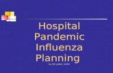 Hospital Pandemic Influenza Planning by Ed Lydon, CVPH.