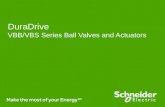 Business Vision DuraDrive VBB/VBS Series Ball Valves and Actuators.