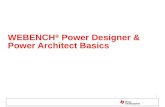 WEBENCH ® Power Designer & Power Architect Basics 1.