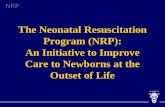 NRP The Neonatal Resuscitation Program (NRP): An Initiative to Improve Care to Newborns at the Outset of Life.