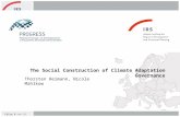 Folie 1 von 18 Thorsten Heimann, Nicole Mahlkow The Social Construction of Climate Adaptation Governance.