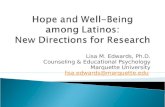 Lisa M. Edwards, Ph.D. Counseling & Educational Psychology Marquette University lisa.edwards@marquette.edu.
