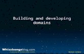 WhizzbangsBlog.com Whizzbangsblog.com Michael Gilmour Building and developing domains.
