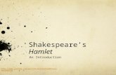 Shakespeares Hamlet An Introduction  d.