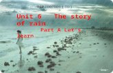 Unit 6 The story of rain Part A Lets learn PEP ( )